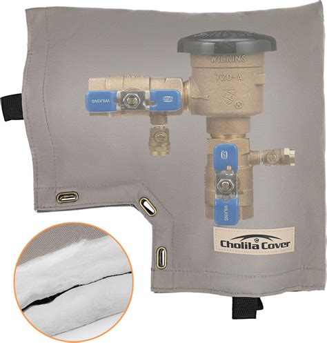 insulated covers for backflow preventers